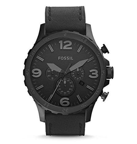 Ανδρικό Ρολόι Fossil Chonograph JR1354 Μαύρο 65€ στο Amazon