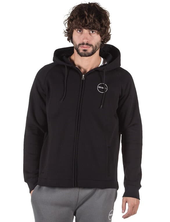 Ανδρικό φούτερ GSA Supercotton Jacket 17-18132 Black 17€ στα Zakcret Sports