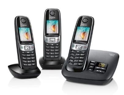 Gigaset C620A Phone with Answering Machine (Pack of 3) 62€ @ amazon.co.uk