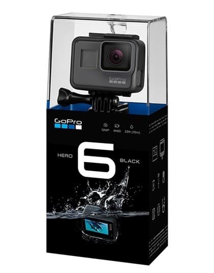 GoPro HERO 6 Black Action Camera 511€ - Κωτσόβολος (μέσω newsletter)