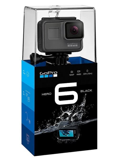 GoPro HERO6 Black Action Camera 452€ @ amazon.fr