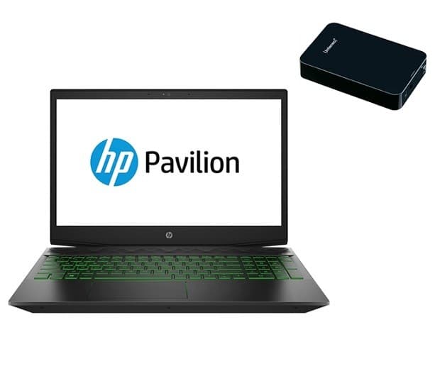 HP Pavilion 15-cx0018nv 15.6" FHD IPS/ i7-8750H/ 12GB/ 1TB+128GB/ GTX 1050Ti 4GB + Intenso 3TB 799€ από Κωτσόβολο