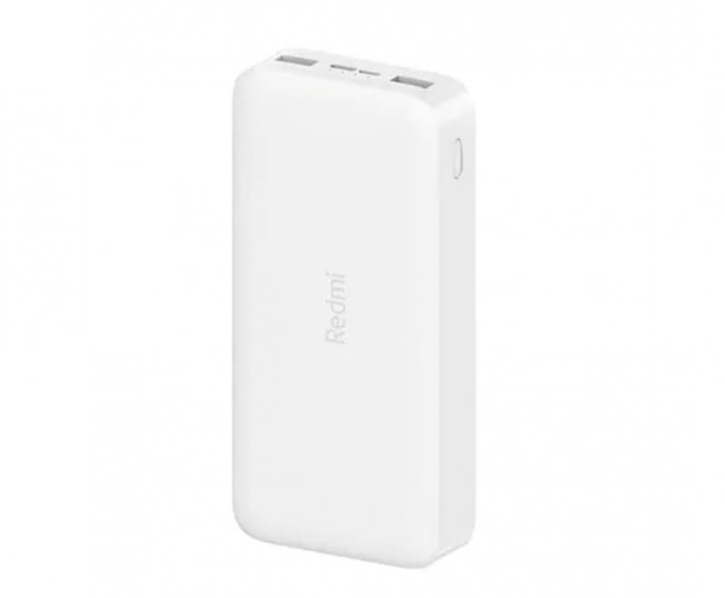 Xiaomi Powerbank 20000 mAh 2 Θέσεων Λευκό,18W