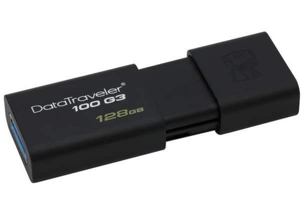 Kingston DataTraveler 100 G3 128GB USB3.0  27,90€ - e-shop.gr