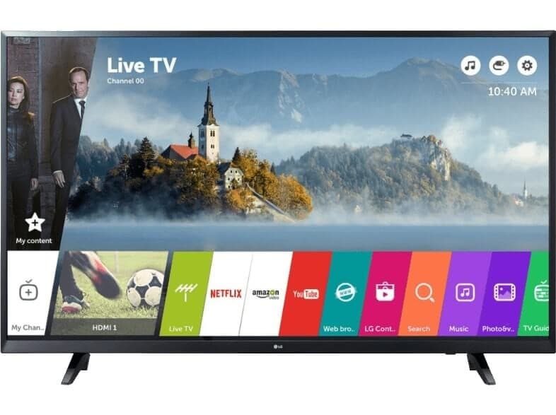 LG 55UJ620V 55" 4K TV Smart 599€ από Media Markt