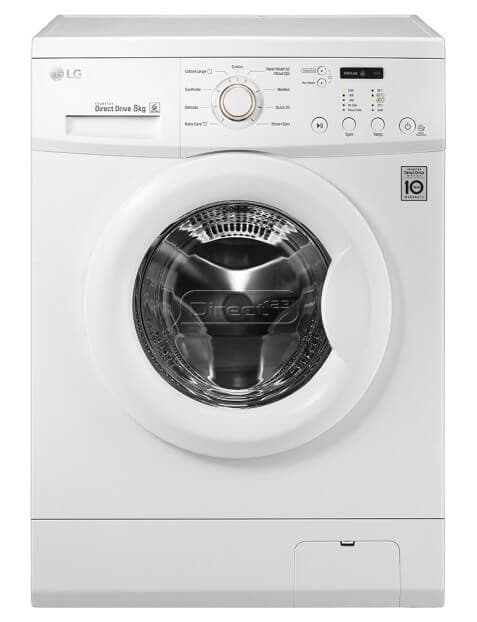 LG FH2C3TD Πλυντήριο ρούχων 8KG Α+++ 290,90€ - e-shop.gr