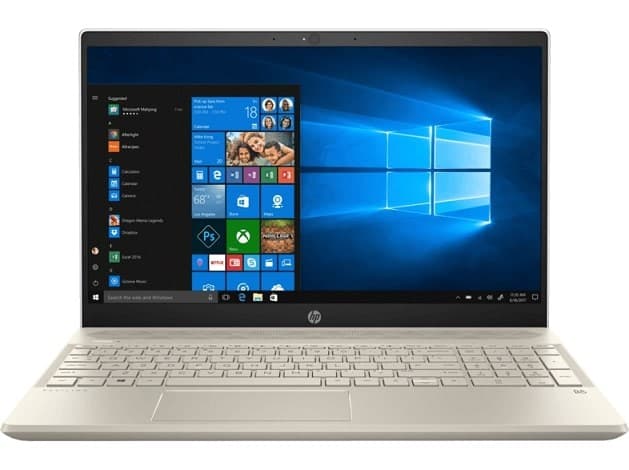 Laptop HP Pavilion 15-cw0007nv (15.6 FHD IPS / Ryzen 3-2300U / 8GB / 128GB + 1TB / W10) 399€ - Media Markt