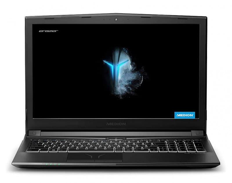 Laptop Medion Erazer P6605 15.6" FHD (i5-8300H, 8GB, 256GB SSD, GTX1050 4GB, W10, QWERTY ES) 549.59€ - Amazon ES