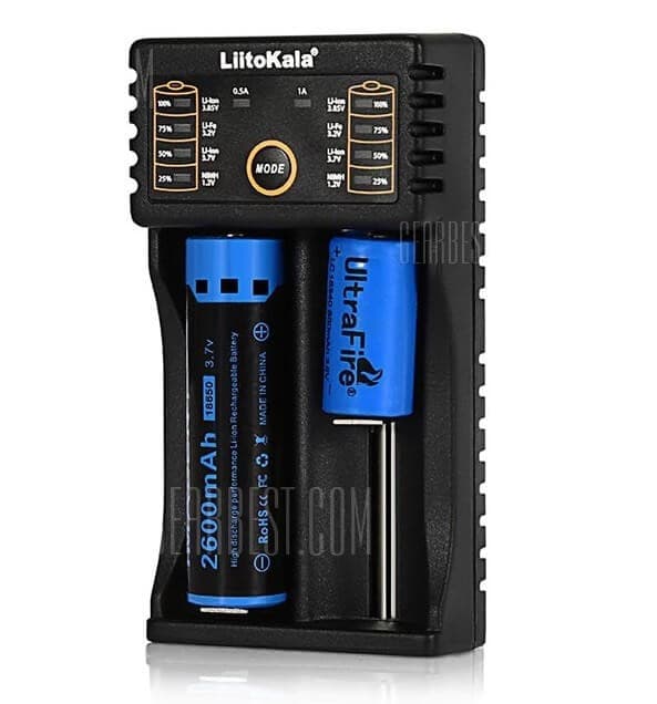 LiitoKala Lii - 202 USB Battery Charger 4,39€ στο Gearbest