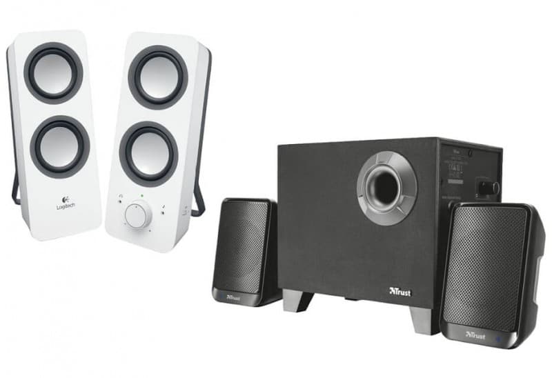 Ηχεία Logitech Z200 ή TRUST Evon 19,95€ - Media Markt