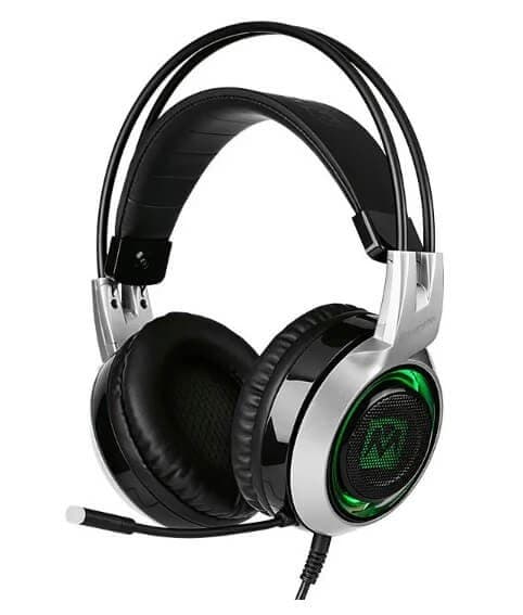 MantisTek GH2 Smart Vibration Stereo Noise Canceling Gaming Headphone with Microphone