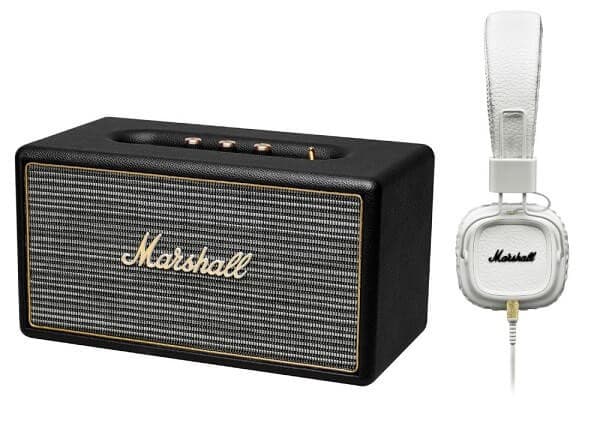 Marshall Stanmore Bluetooth Ηχείο + Major II Ακουστικά 299€ από Πλαίσιο