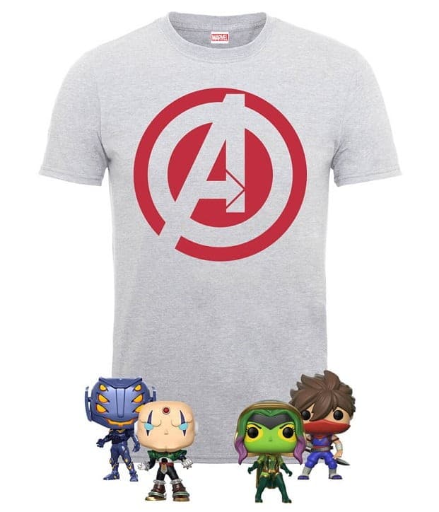 Marvel Vs Capcom Bundle (4-pack POP! & T-Shirt) 26€ @ zavvi.com