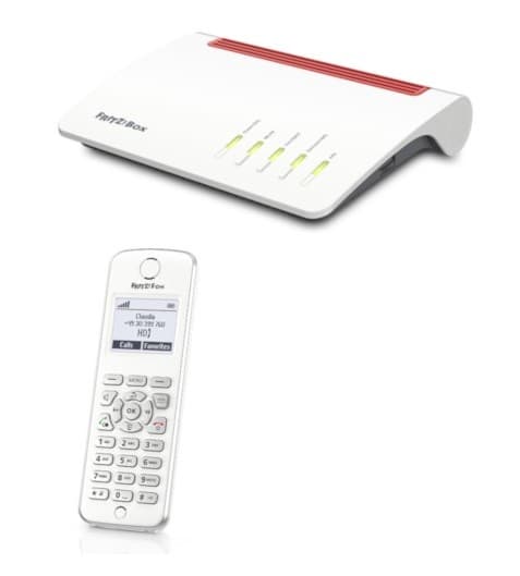 Modem Router AVM FRITZ! Box 7590 + Ασύρματο FRITZ!Fon M2 259€ - Public