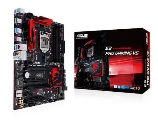 Asus E3 Pro Gaming V5 Μητρική (Intel, 1151, C232, DDR4, ATX) 74,90€ - Cosmodata