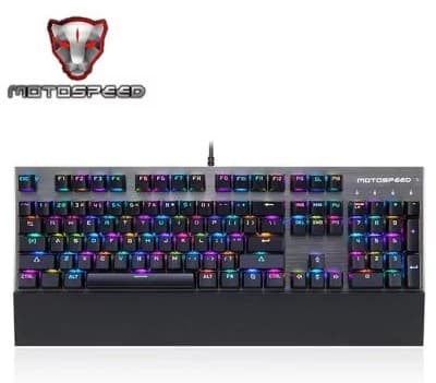 Motospeed CK108 Mechanical Keyboard RGB (Blue Switches) 45,21€ στο Gearbest EU