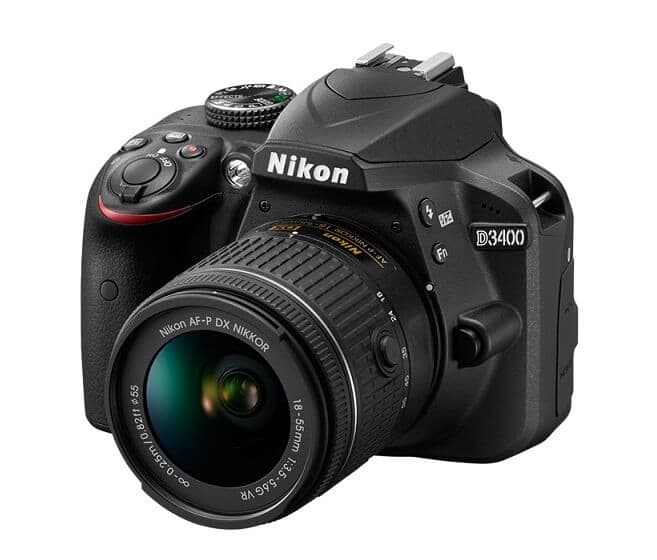 Nikon D3400 Kit (AF-P 18-55mm VR) 379€ - you.gr