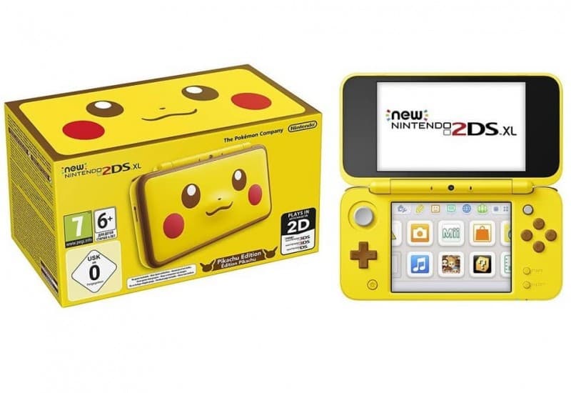 New Nintendo 2DS XL Pikachu / Pokeball Edition 124.32€ -- [Amazon.DE]