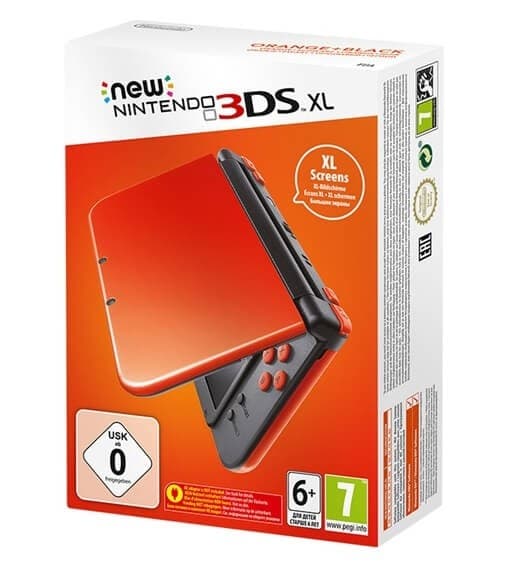 Nintendo New 3DS XL Orange Black Κονσόλα 175€ από Κωτσόβολο