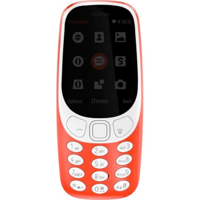 Nokia 3310 (2017) Dual SIM Red (Αγγλικό Μενού) 32€ - placemall.gr