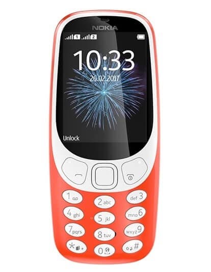 Nokia 3310 Dual Sim Red 51,90€ - Κωτσόβολος