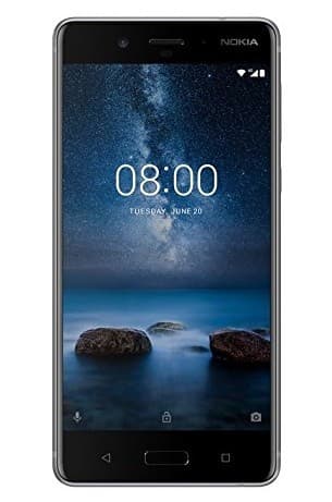 Nokia 8 Smartphone - Steel 464€ @ amazon.co.uk