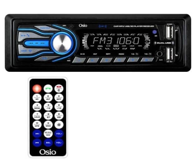 Osio ACO-4510BT Car Audio Bluetooth/ 2 x USB/ Aux-In 24,90€ από MediaMarkt