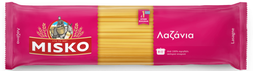 Λαζάνια MISKO 500gr 0.61€ στα My market με επιστροφή Pockee
