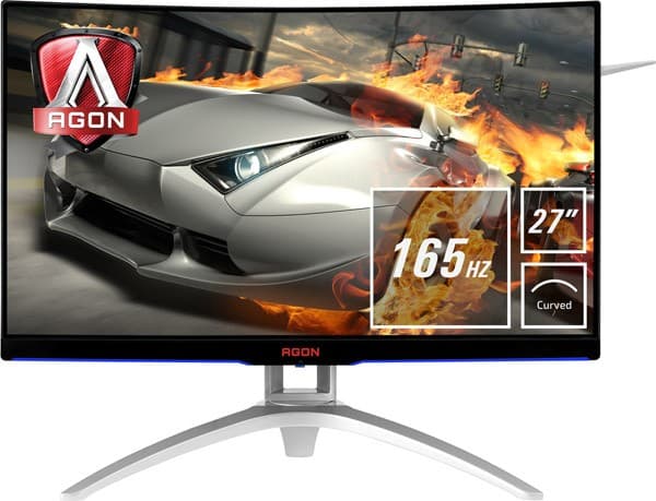 Οθόνη AOC AGON AG272FCX6 27'' Curved LED Full HD 165hz @ e-shop.gr