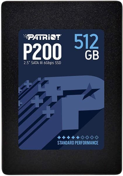 SSD Patriot P200S512G25 P200 512GB 2.5'' SATA 3 @e-shop.gr