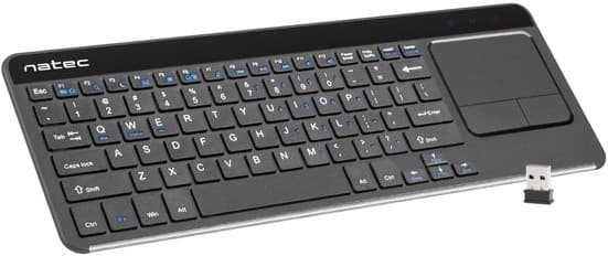 Πληκτρολόγιο Natec NKL-0968 Turbot With Touch Pad For Smart TV