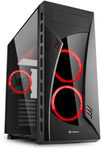 PC Case Sharkoon Night Shark Red @ e-shop.gr