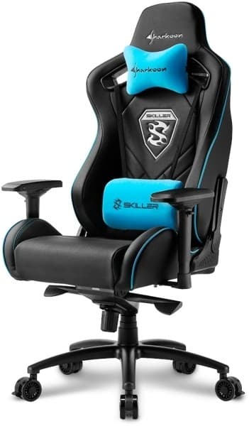 Gaming καρέκλα Sharkoon Skiller SGS4 Μαύρη/Μπλε