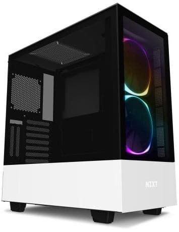 Pc case NZXT H510 Elite Smart Matte Mid-tower with Tempered Glass White @ e-shop.gr