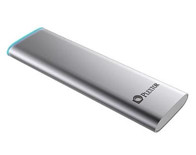 Plextor EX1 256GB Portable SSD USB-C 3.1 Silver 99,90€ από e-shop.gr