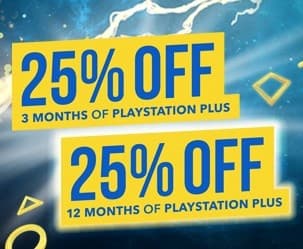 25% έκπτωση στην 3μηνη &amp; ετήσια συνδρομή PS Plus για όσους δεν έχουν ενεργή συνδρομή -- [PS Store]