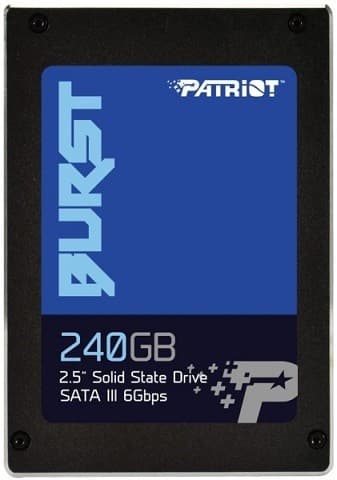 Patriot Burst 240GB SSD 2.5" SATA III 37,90€ από e-shop.gr