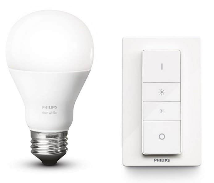 Philips Hue Wireless Dimmer + Λάμπα Hue White E27 9.5W με 25€ σε Public ή i-system.gr