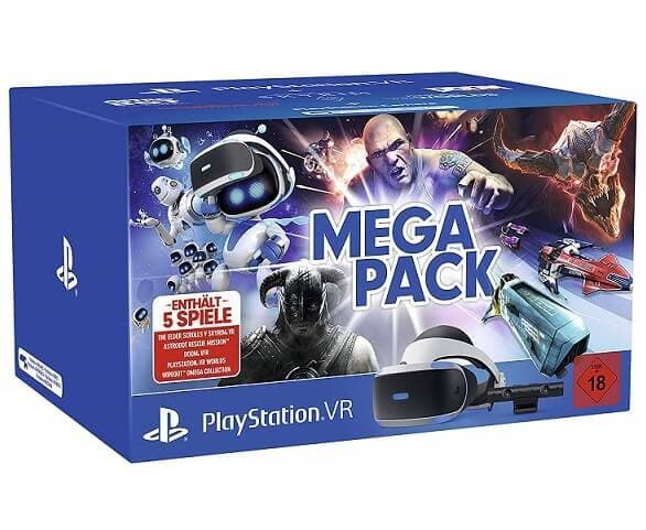 PlayStation VR Mega Pack 250,81€ @ amazon.de