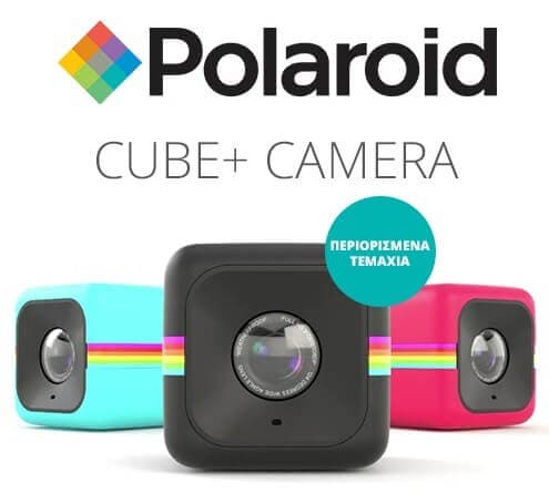 Polaroid Cube+ WiFi Action Cam 79€ στο electrostudio.gr