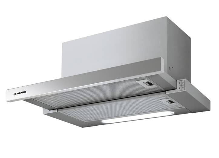 Απορροφητήρας Pyramis Essential Turbo Inox 60cm με 118.3 από plus4u.gr