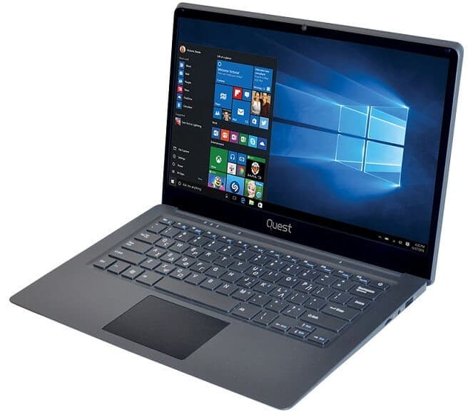 Quest Slimbook Plus 14.1" HD+ (x5-Z8350/ 4GB/ 32GB/ W10) 169€ από Public