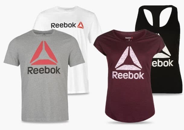 Αθλητικά T-Shirt Reebok με 8,40€ + 10€ μεταφορικά στο Sportsdirect