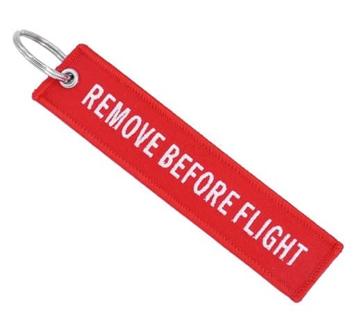 Remove Before Flight Key Chain - Random Color @ Zapals