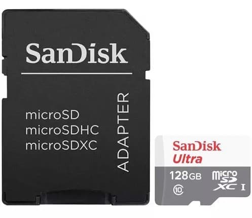 SanDisk Ultra 128GB Micro SD Card (SDXC) UHS-I + Adapter 31€ - mymemory.co.uk