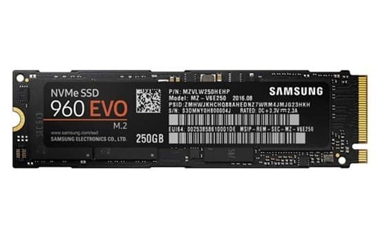 Samsung 960 EVO NVMe M.2 SSD 109,90€ - Κωτσόβολος