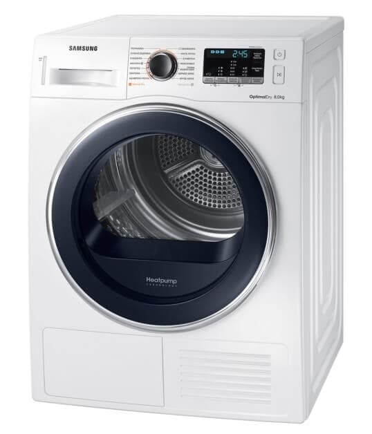 Στεγνωτήριο Samsung DV80M5010QW/LV 8Kg Α++ 499€ στο e-shop.gr