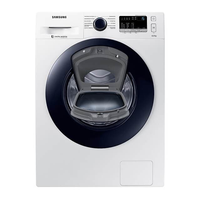 Samsung WW80K44305W Πλυντήριο Ρούχων (8Kg 1400Rpm A+++) 379€ στο electrostudio