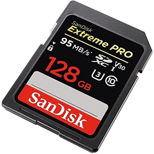 SanDisk Extreme PRO 128GB SDXC U3 V30 63,38€ @ amazon.es