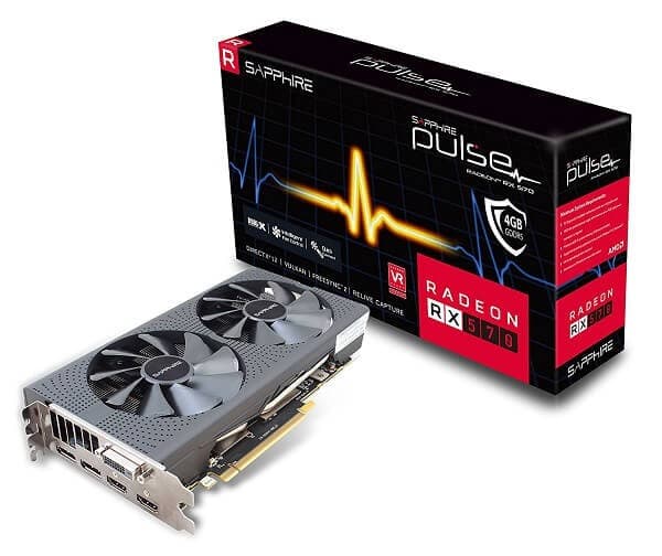 Sapphire Radeon RX 570 4GB Pulse 237,78€ @ amazon.it